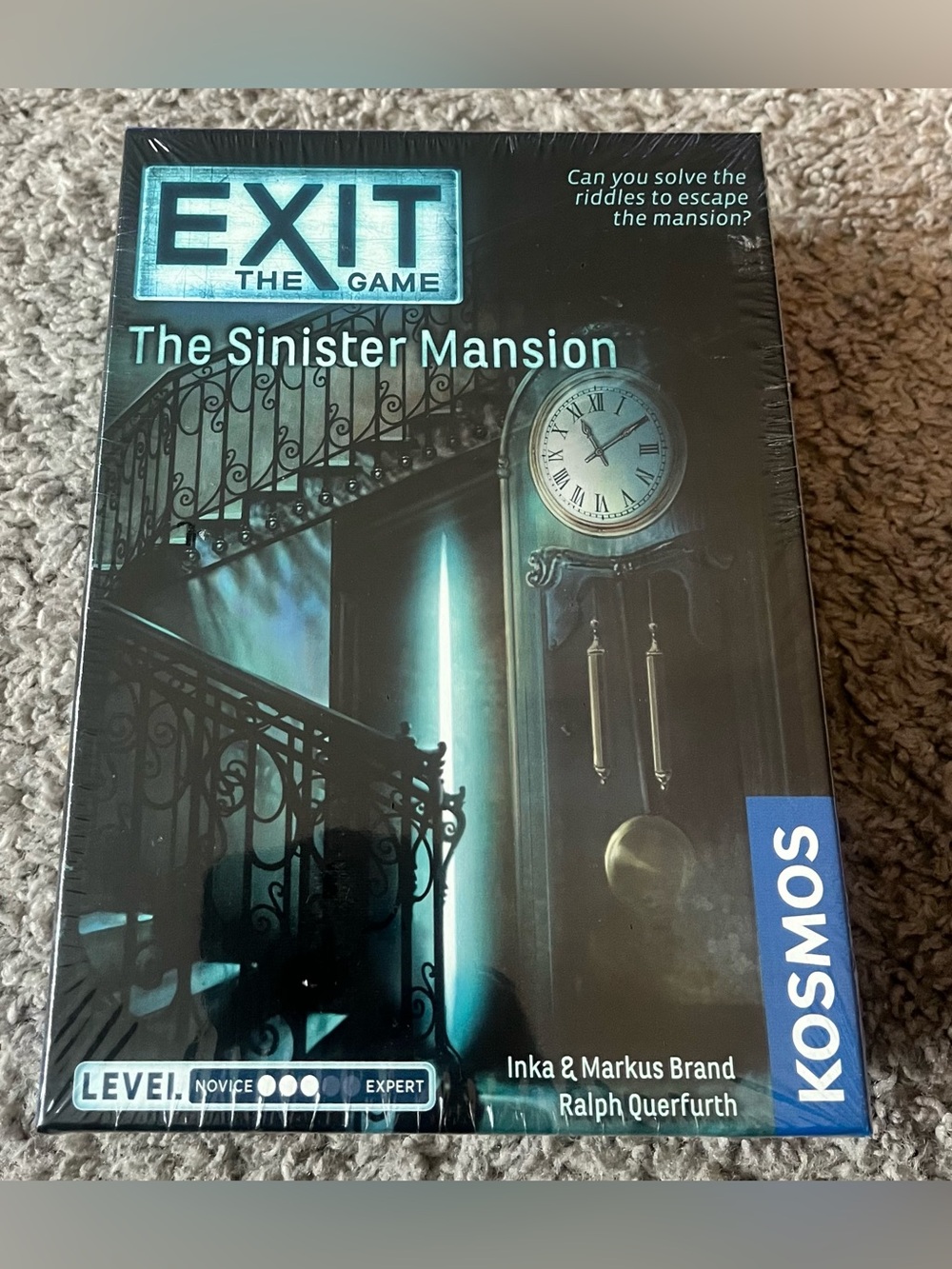 EXIT: The Game The Sinister Mansion Escape Room Game NEW & FACTORY SEALED